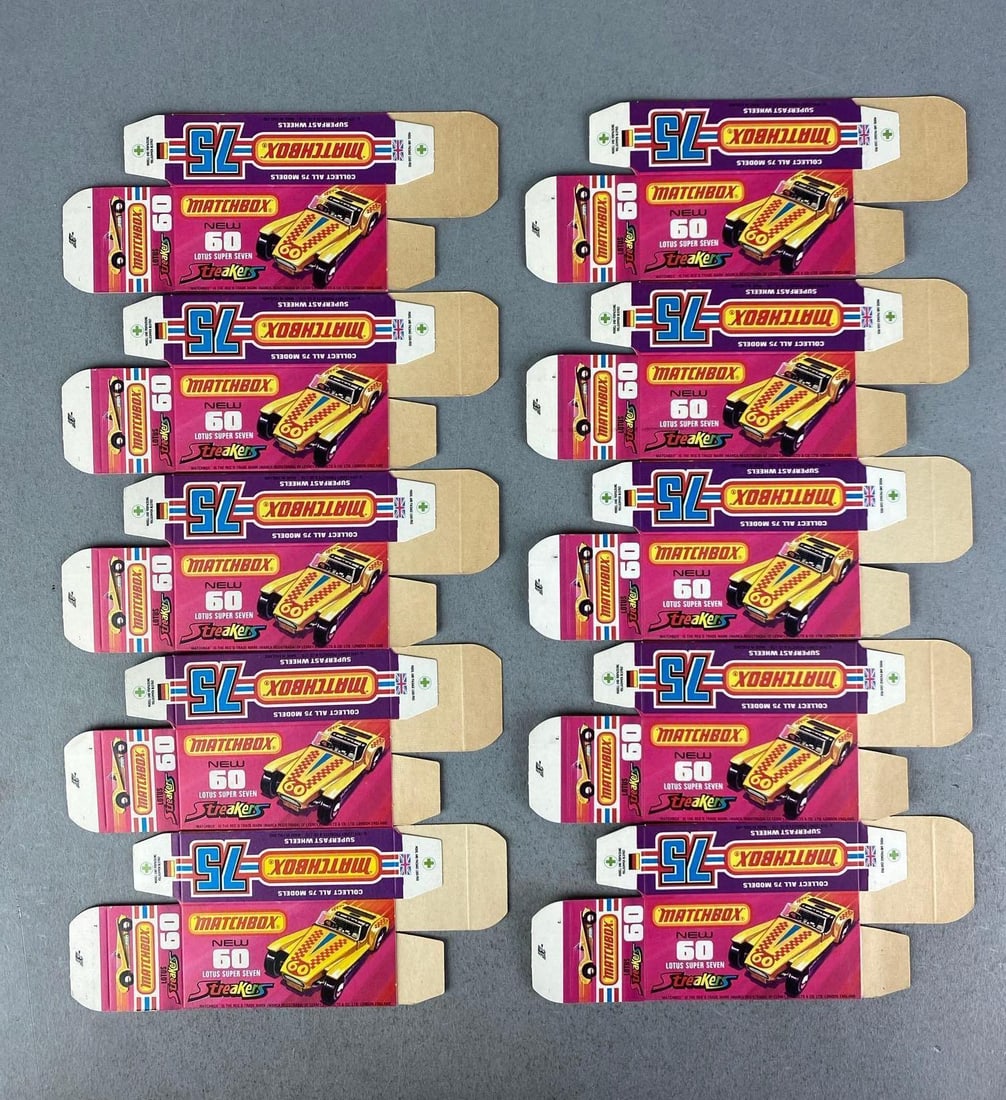 Group of Lesney Matchbox J Type Boxes (1 of 1)