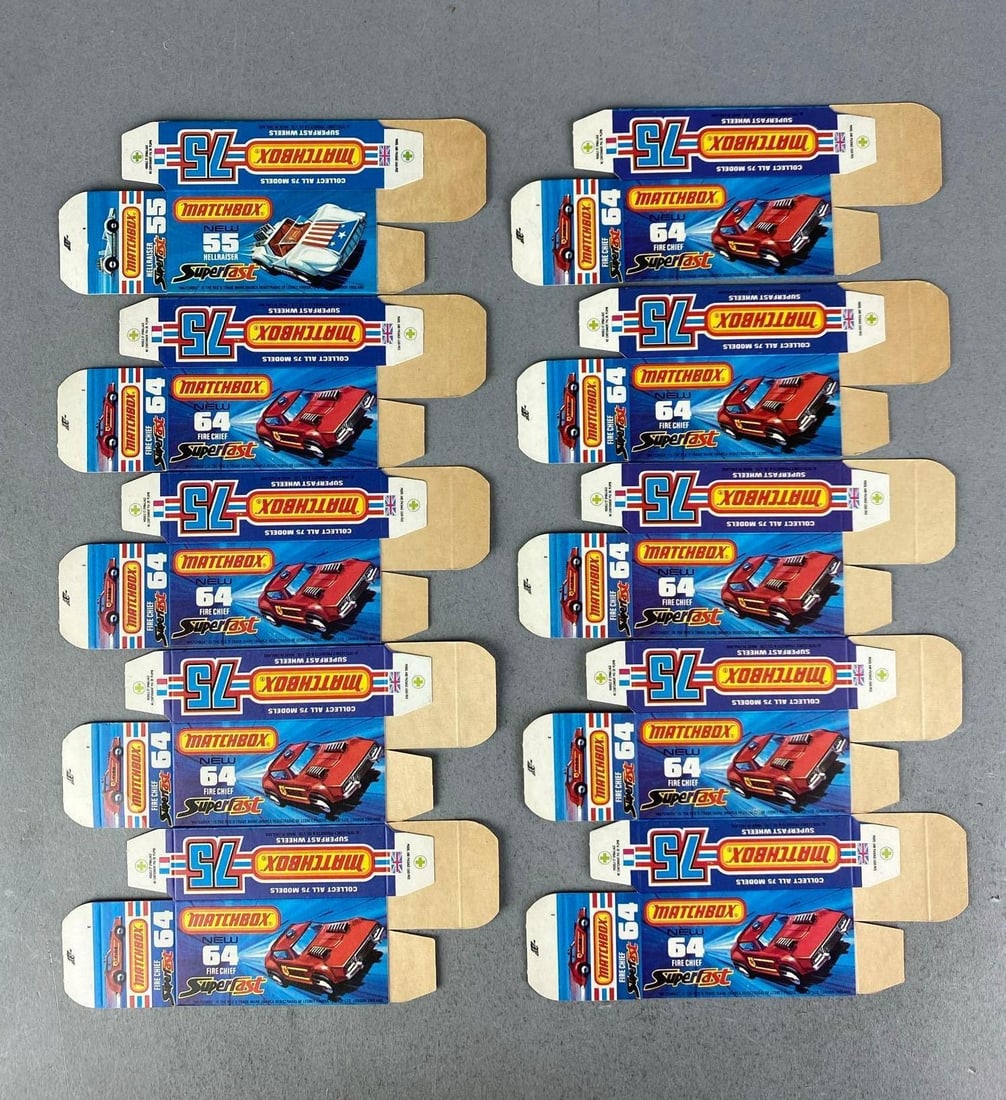 Group of Lesney Matchbox J Type Boxes (1 of 1)