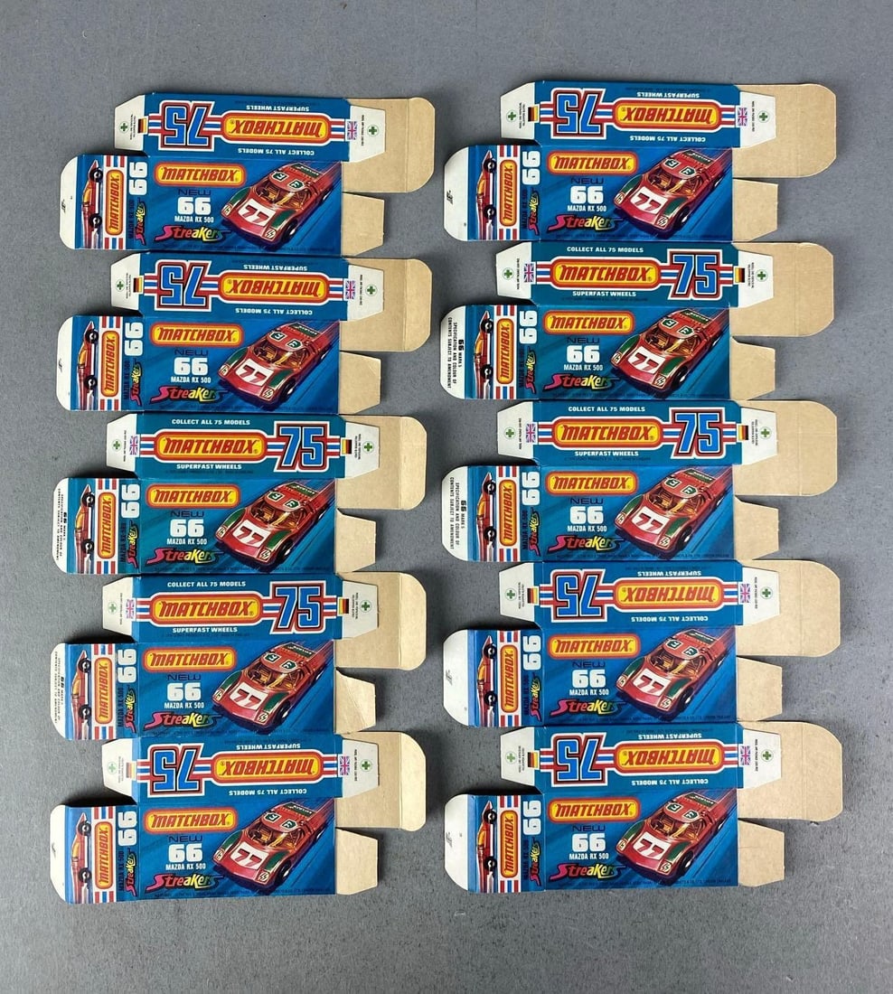 Group of Lesney Matchbox J Type Boxes (1 of 1)