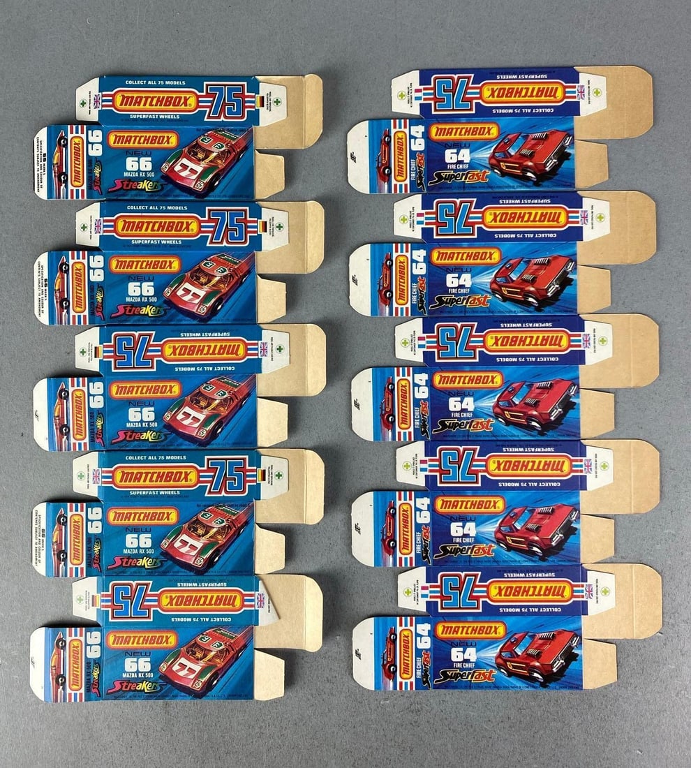 Group of Lesney Matchbox J Type Boxes (1 of 1)