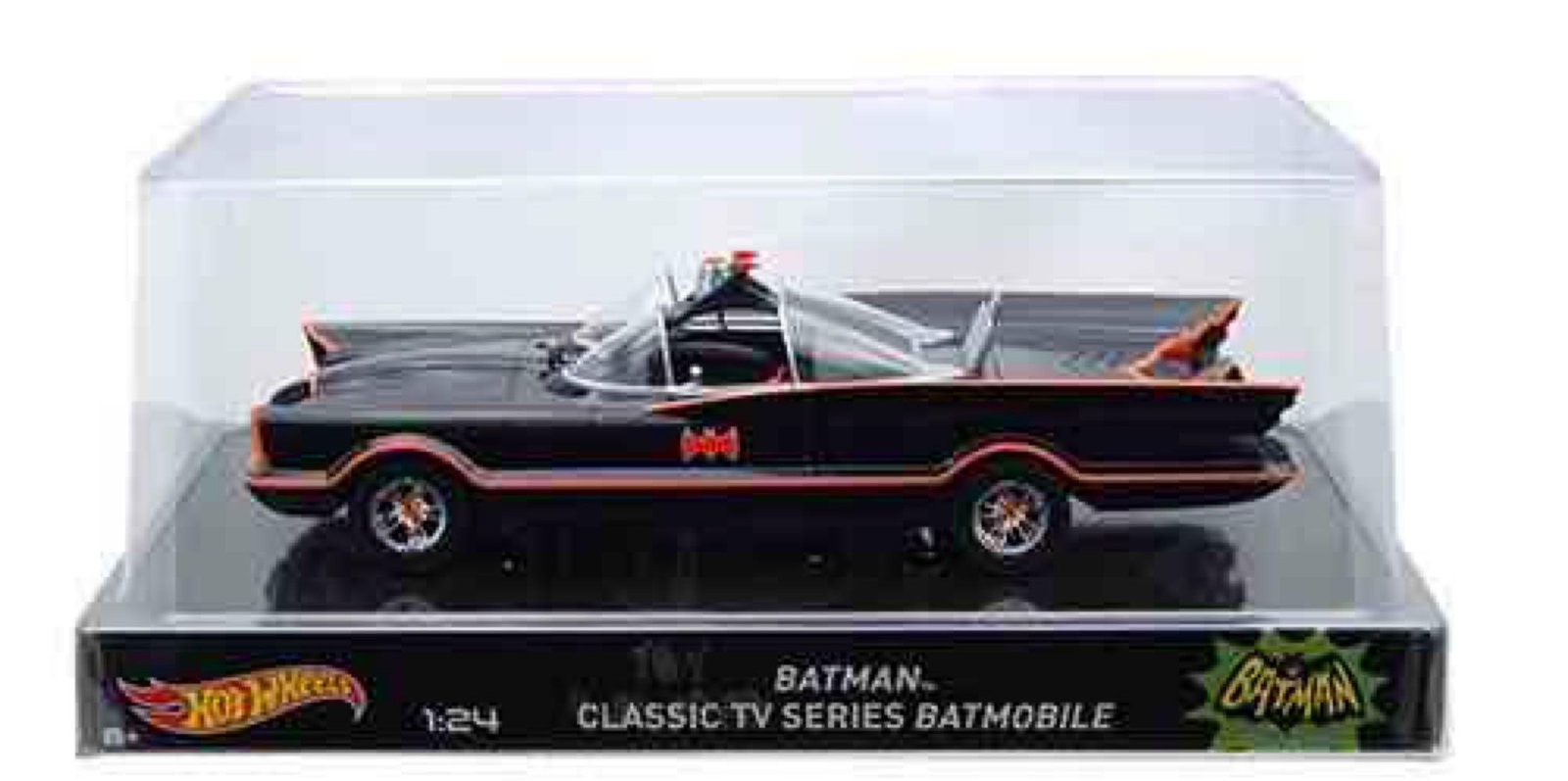 Sealed Box of Mattel Hot Wheels Batman 1966 Classic TV Series Batmobile: includes 4 batmobiles Sealed in original box, box measures 10? H x 12? W x 11? D