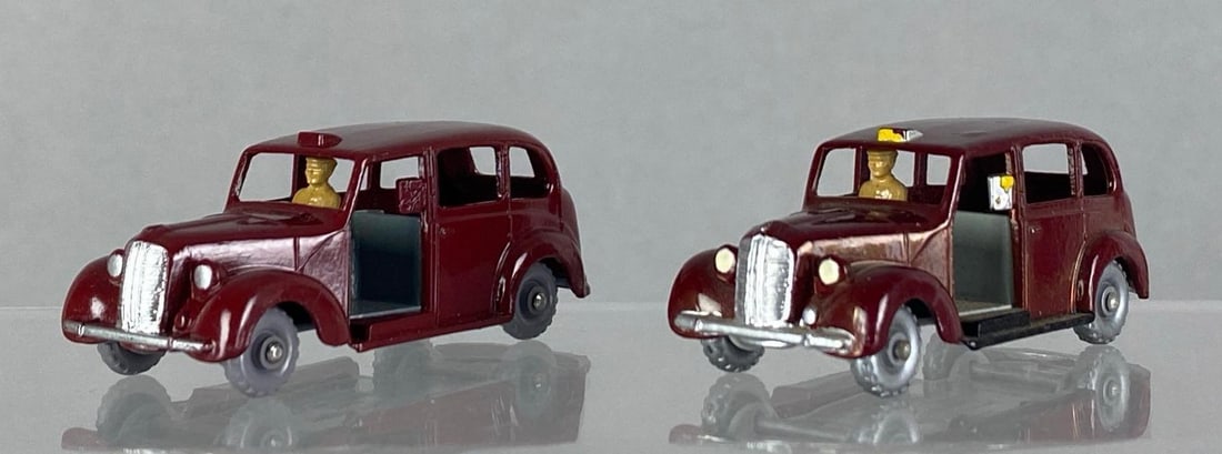 Group of 2 Matchbox No. 17 Austin Metropolitan Taxi (1 of 4)