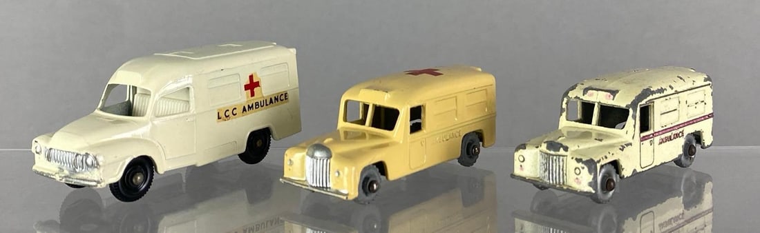 Group of 3 Matchbox Ambulance's (1 of 4)