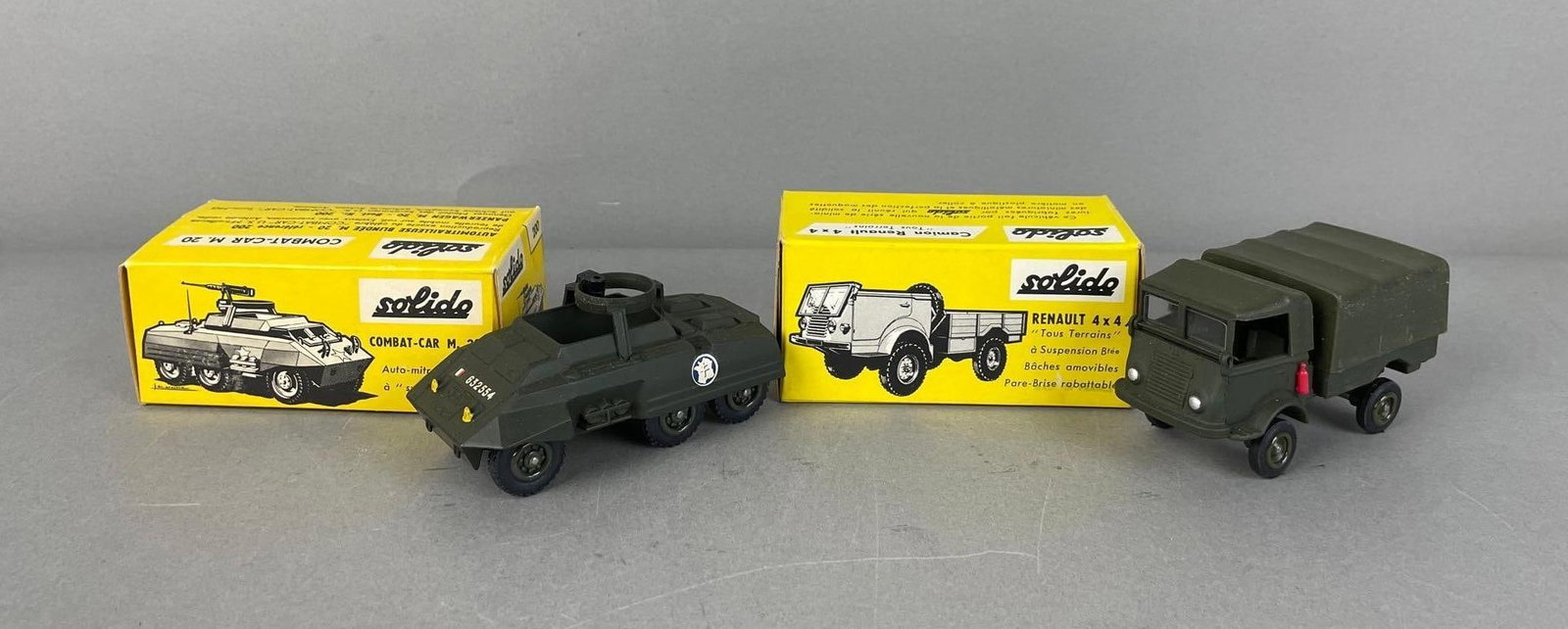 Group of 2 Solido Die-Cast Military Vehicles (1 of 4)