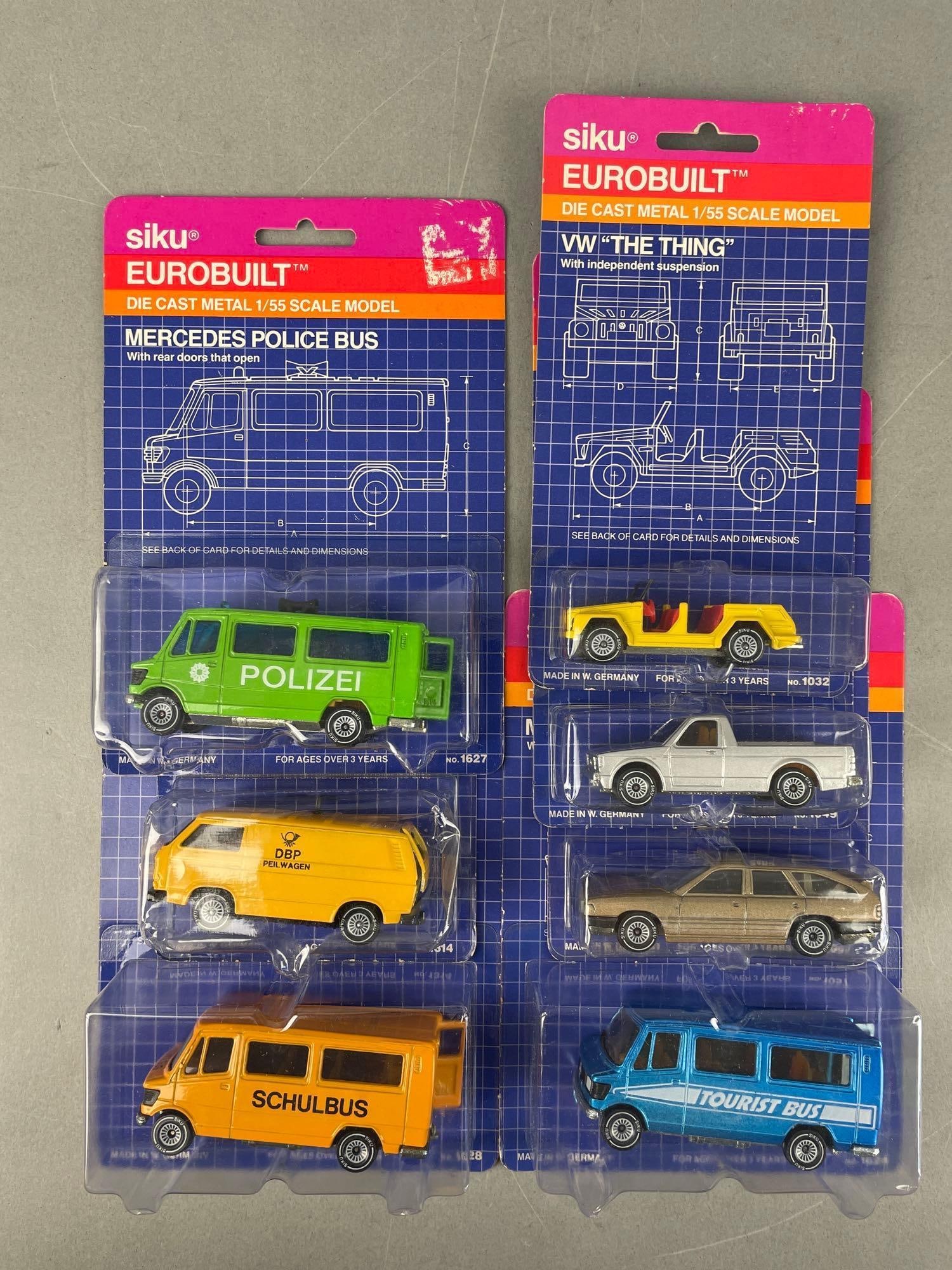 Group of Siku Eurobuilt Die-Cast Vehicles (1 of 2)