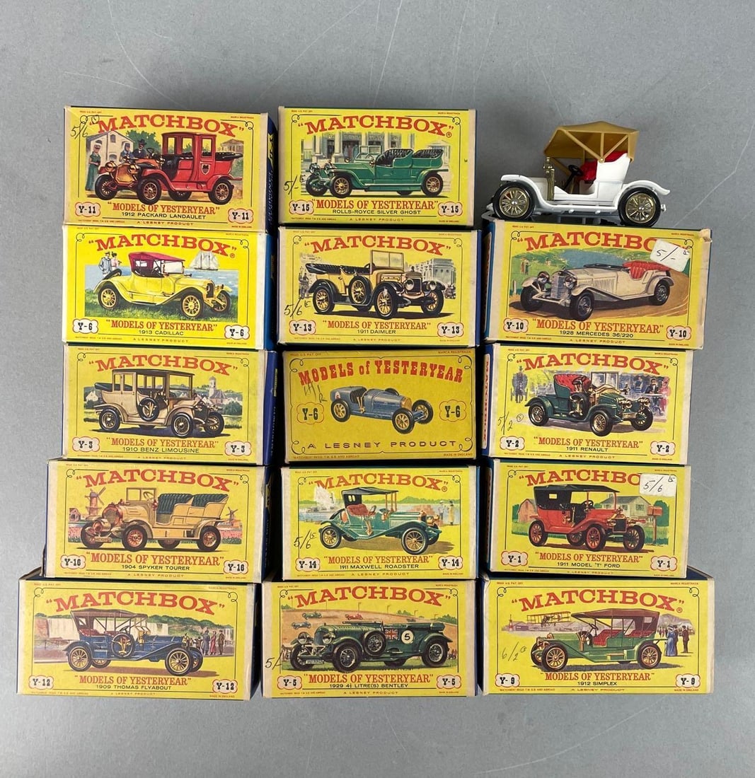 Group of Matchbox Models of Yesteryear Die-Cast Vehicles (1 of 2)
