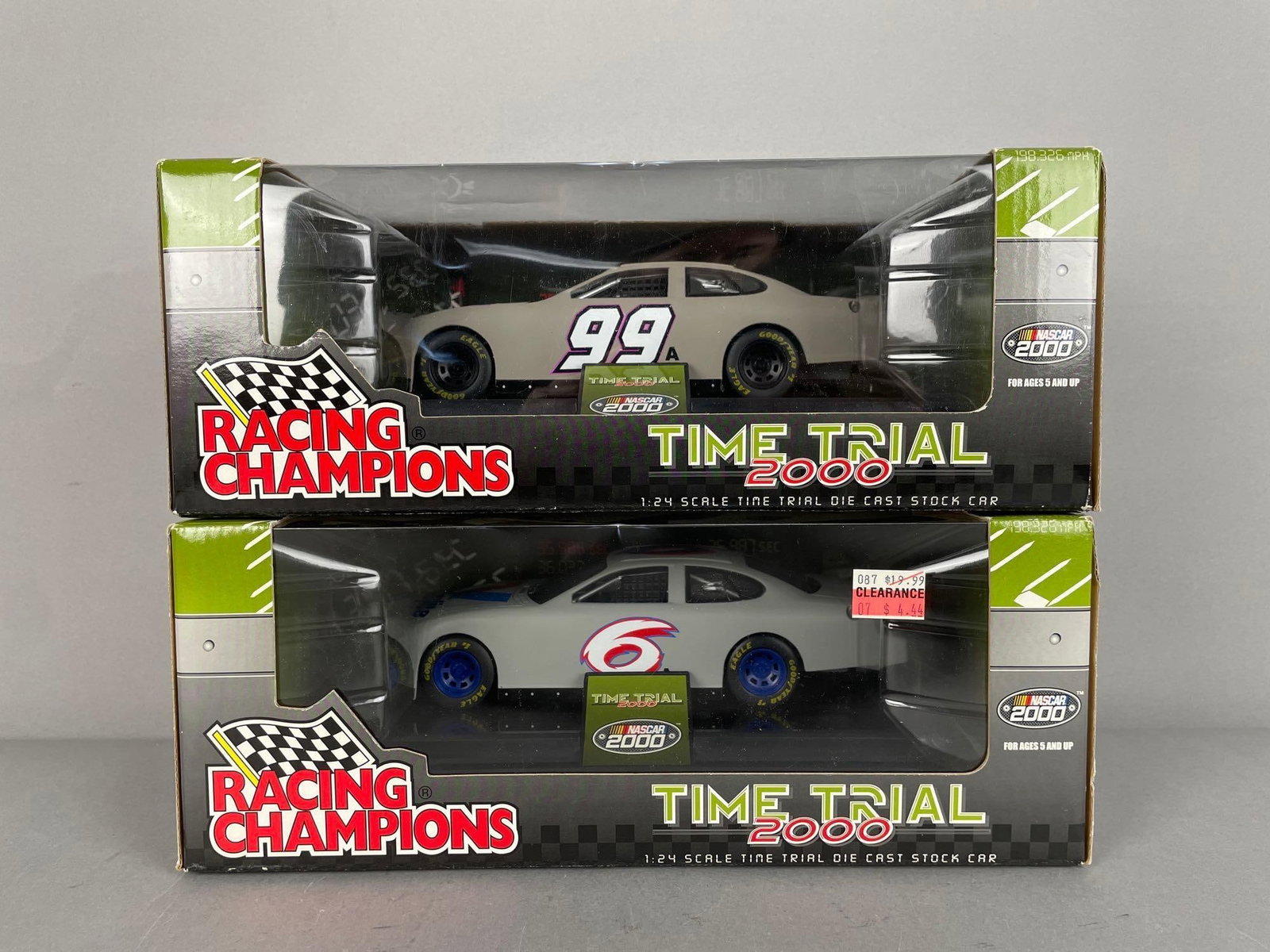 Group of 2 Racing Champions Time Trial 2000 Die-Cast Vehicles (1 of 2)