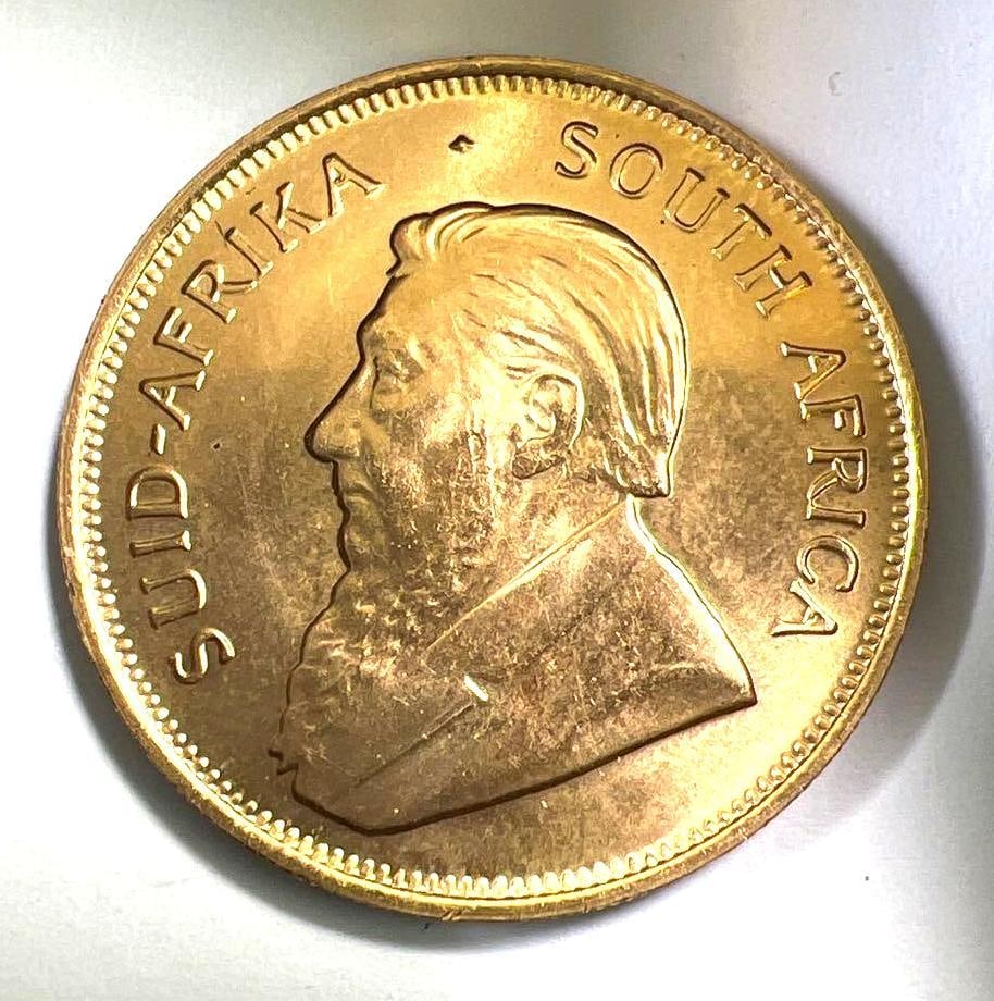 1982 South Africa 1/2 oz Gold Krugerrand Coin Fine Gold: 1982 South Africa 1/2 oz Gold Krugerrand Coin Fine Gold