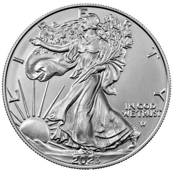 2023 US Mint Silver American FRESH BU .999 Fine Silver: Hot off the press...2023 US Mint Silver American FRESH BU .999 Fine Silver