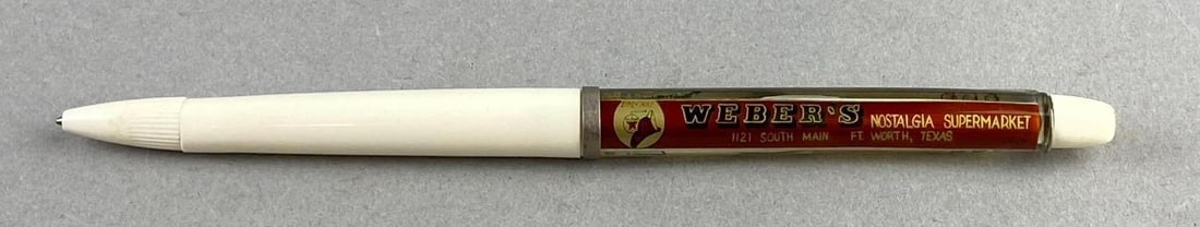 Vintage Webers Nostalgia Supermarket Floaty Pen (1 of 3)