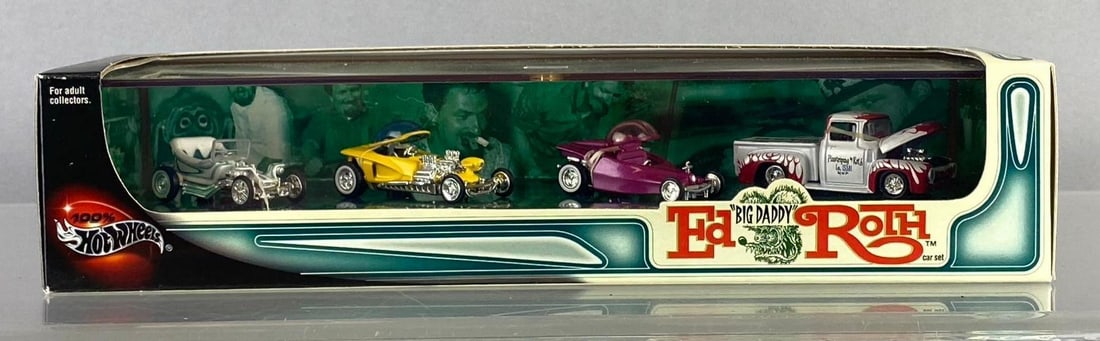 2000 Mattel HotWheels Ed Roth Custom Series 1:64 Diecast Vehicles Set (1 of 4)