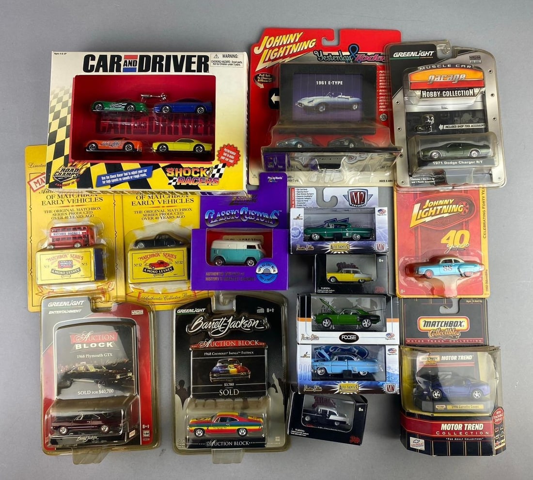 Group of Assorted 1:64 Scale Die Cast Vehicles (1 of 3)