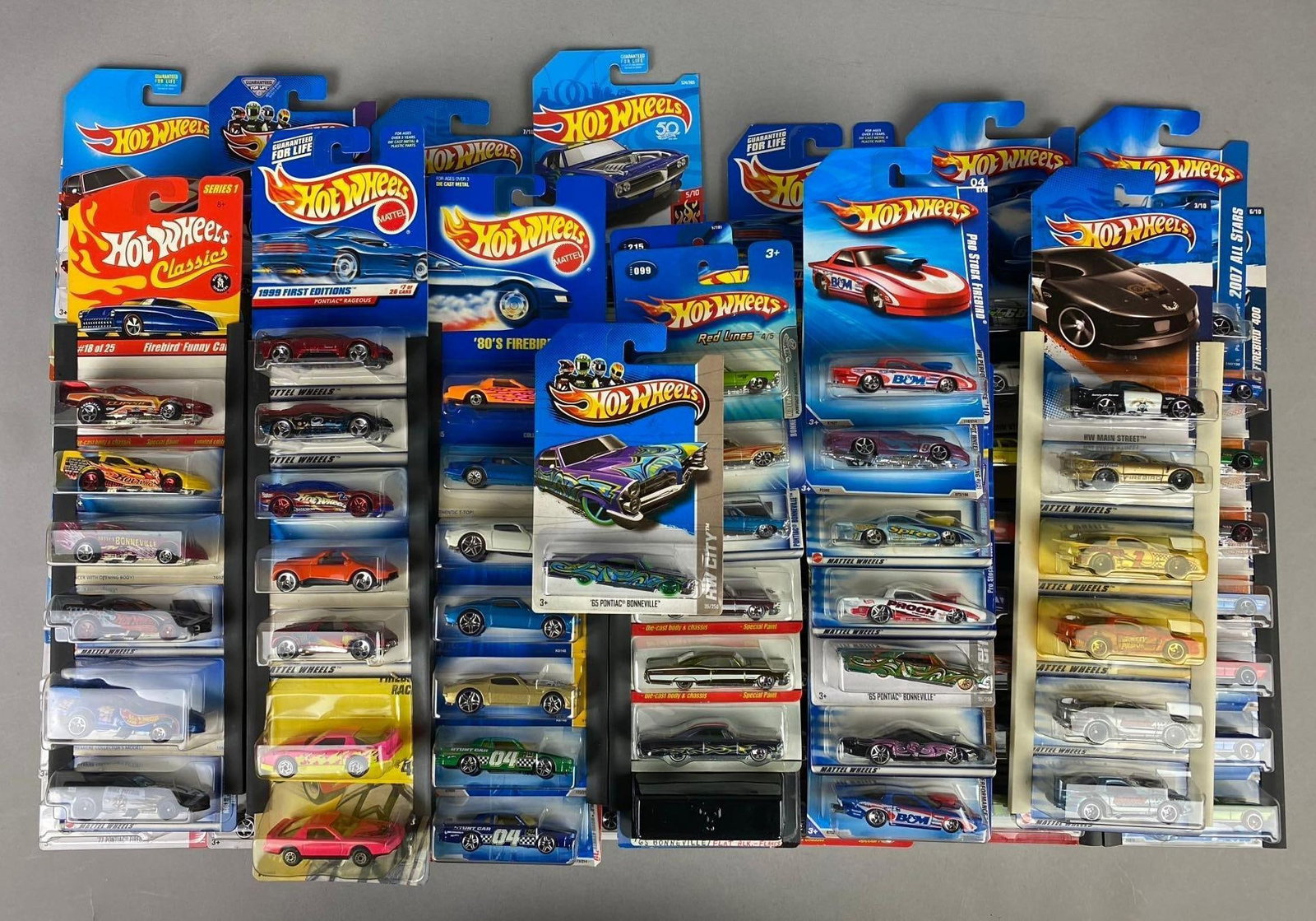 Group of Assorted Mattel HotWheels Pontiac Firebird 1:64 Scale Die Cast Vehicles and More (1 of 4)