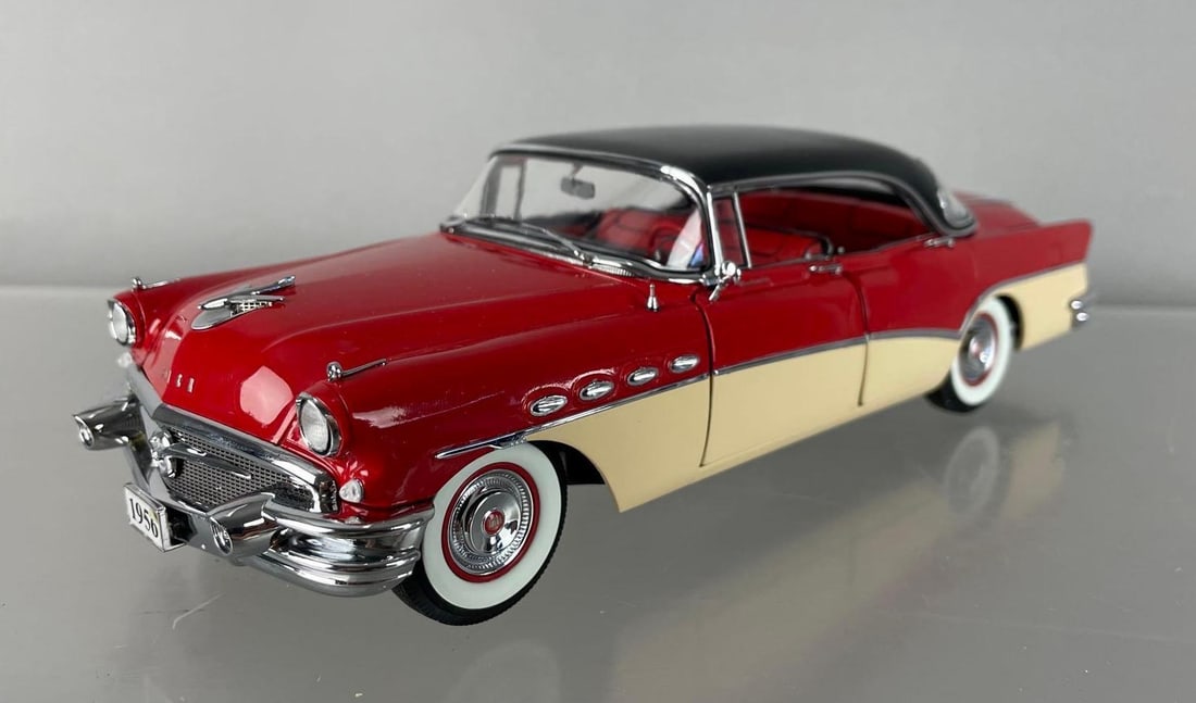 Danbury Mint 1956 Buick Roadmaster 4-Door Riviera Die-Cast Car (1 of 5)