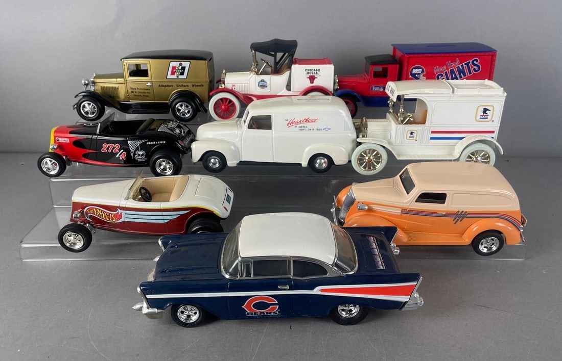 Group of Ertl / Liberty Classics Die-Cast Car Banks (1 of 2)