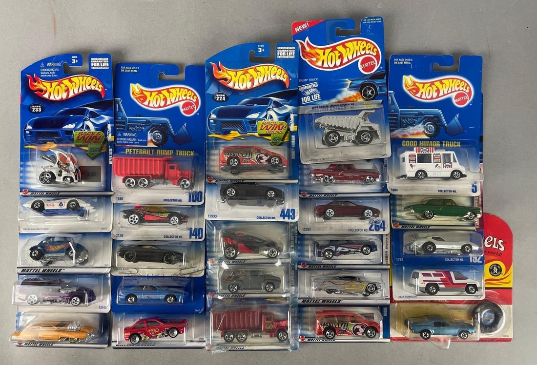 Group of Mattel Hot Wheels Die-Cast Vehicles (1 of 3)