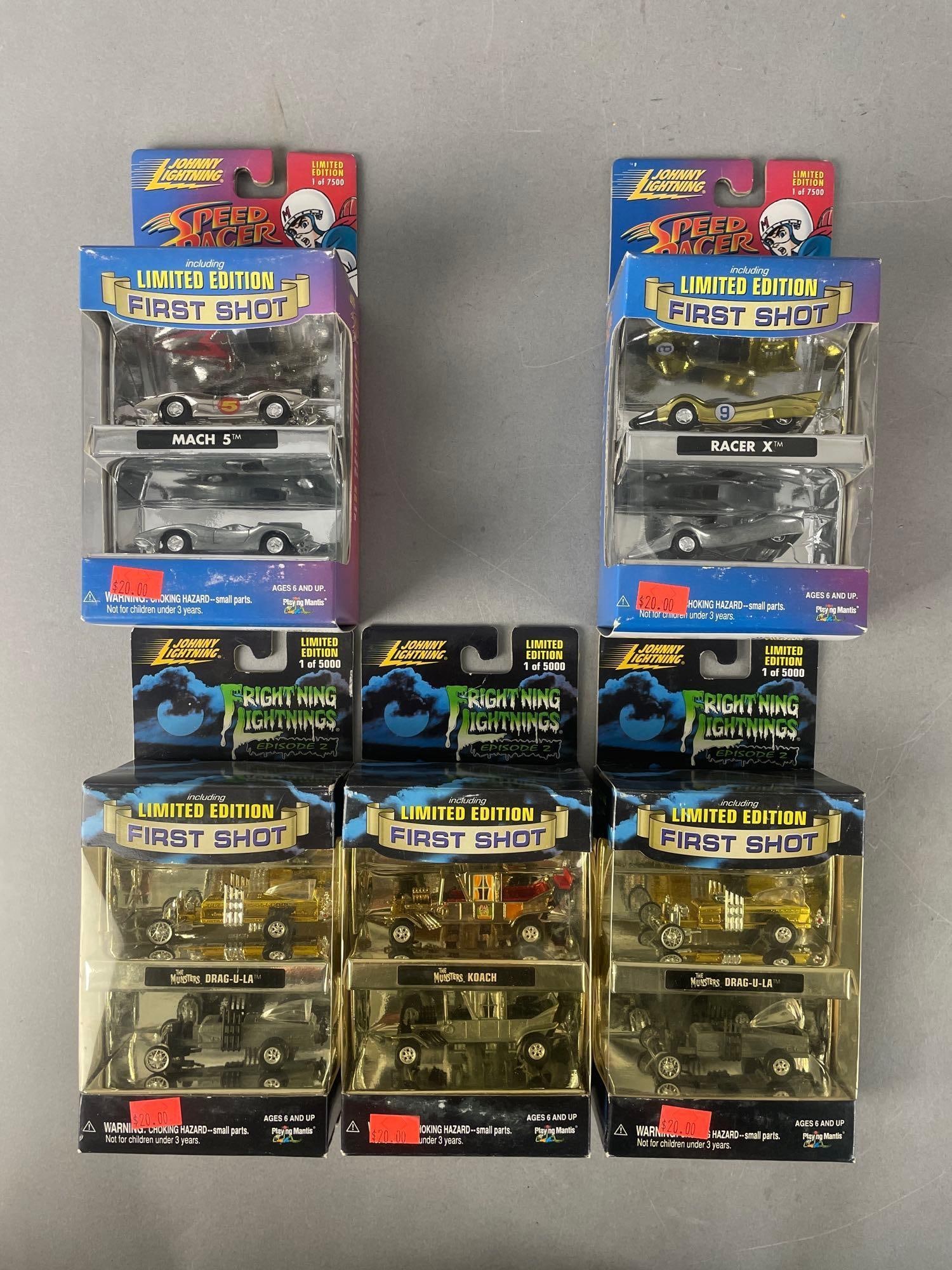 Group of Johnny Lightning LE First Shot Die-Cast Car Sets (1 of 3)