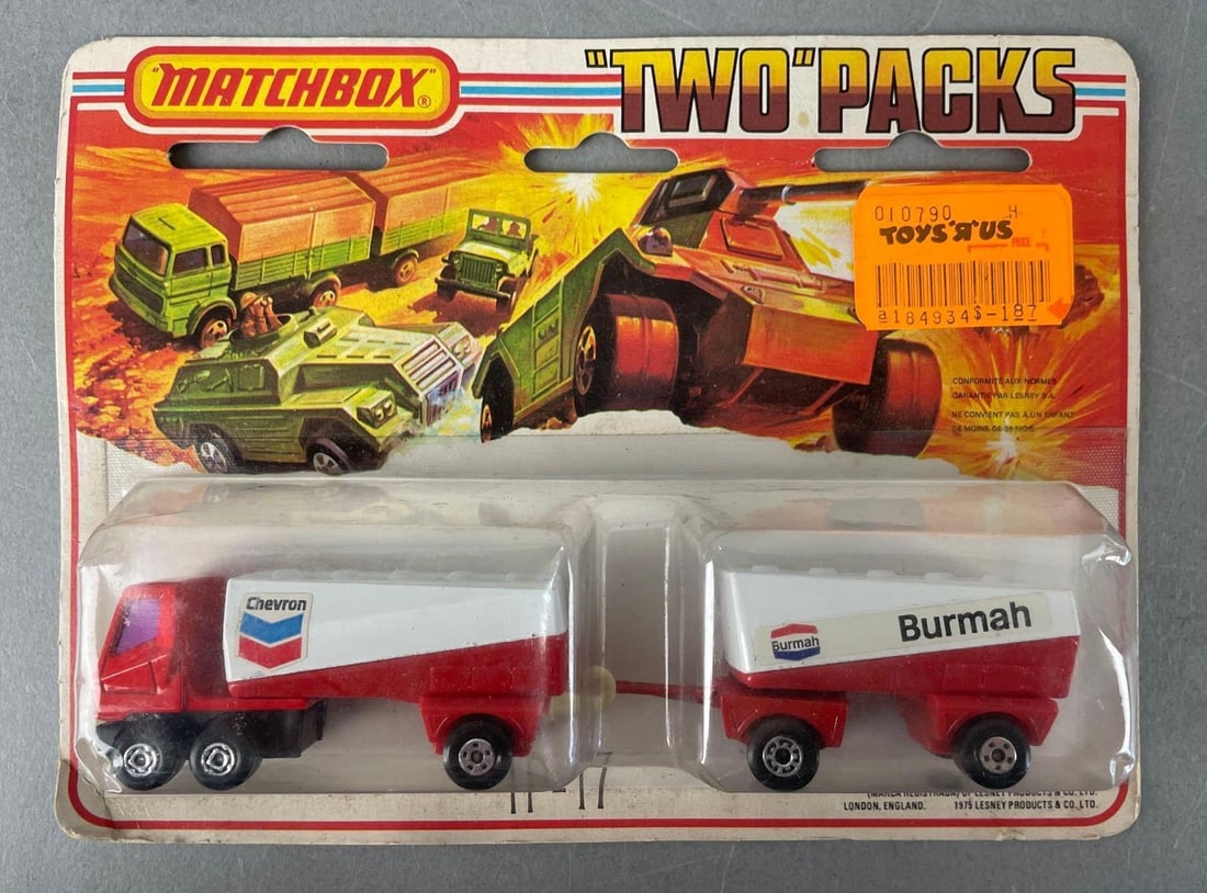 Matchbox TP-17 Chevron Tanker Die-Cast Two Pack (1 of 2)