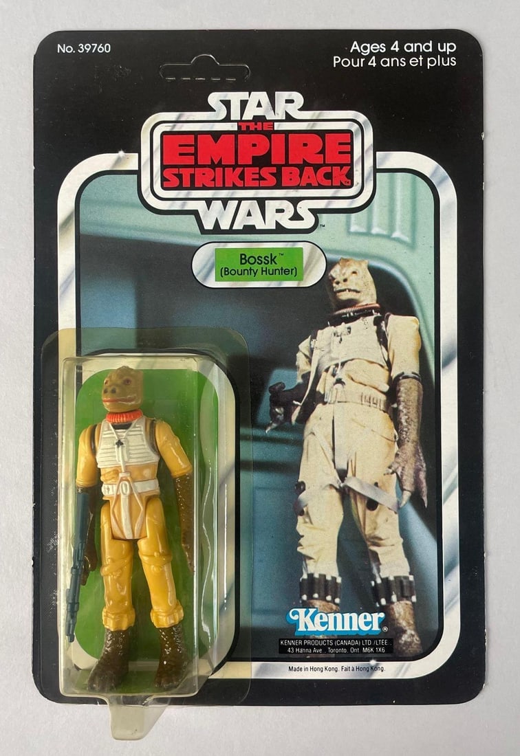 1982 Kenner Star Wars Bossk Empire Strikes Back Action Figure (1 of 6)