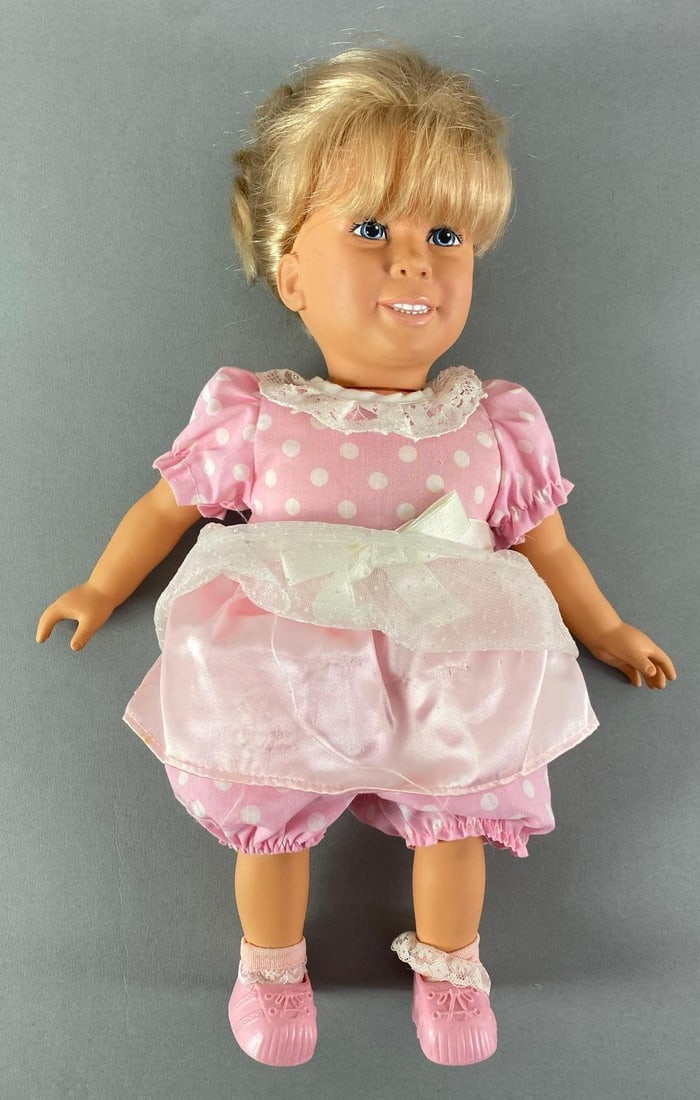 1991 Meritus Full House Real Talking Michelle Doll: Untested, Measures 16? H