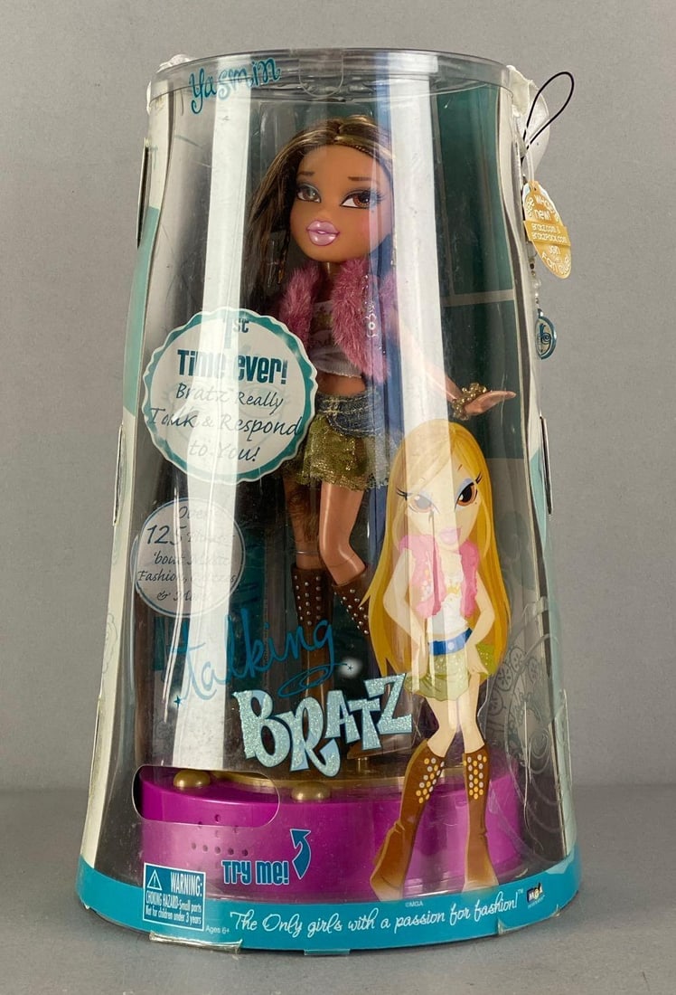 MGA Talking Bratz Yasmin Fashion Doll: Sealed, measures 9 1/2? H