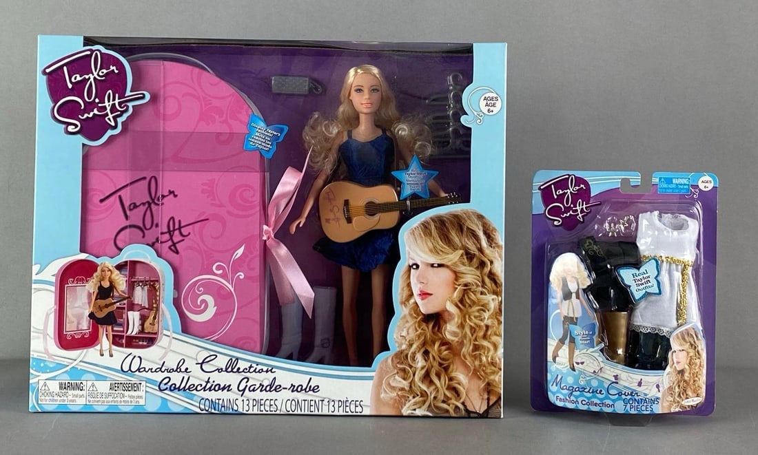 2010 Jakks Taylor Swift Fashion Doll and Accessories: Sealed, includes Wardrobe Collection Playset and Magazine Cover Accessory set, doll measures 11? H