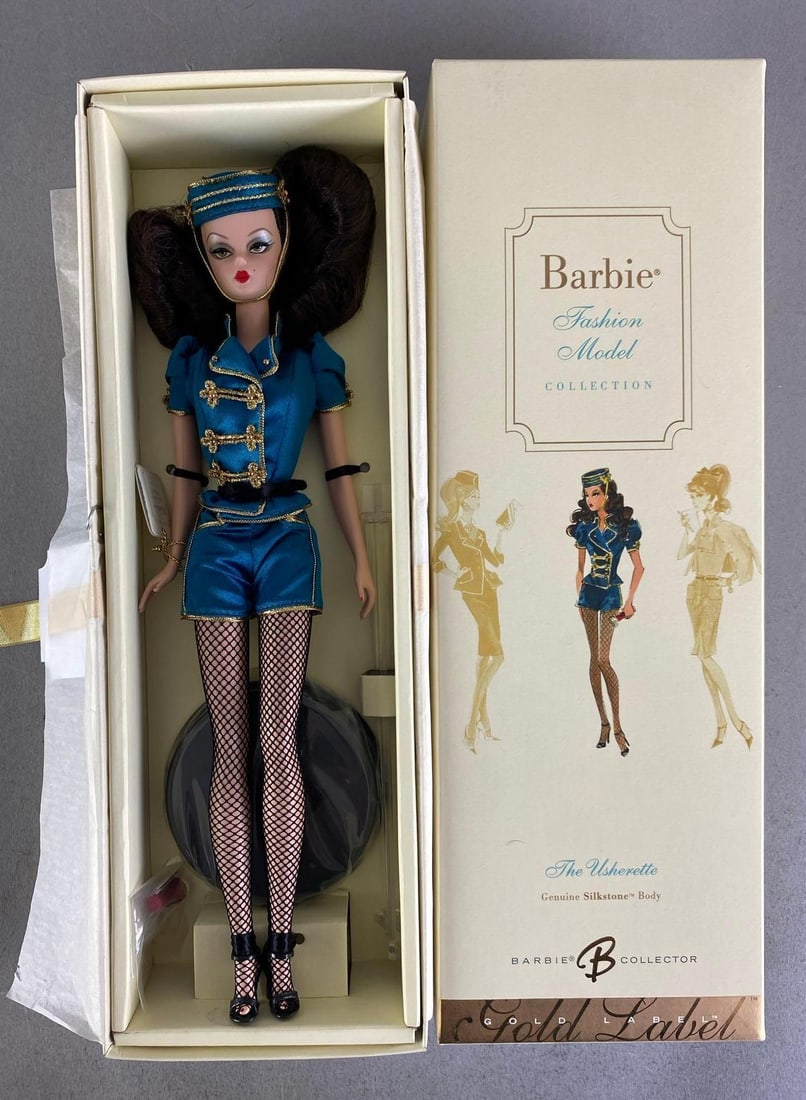 2005 Mattel Barbie Silkstone Gold Label The Usherette Fashion Doll (1 of 3)