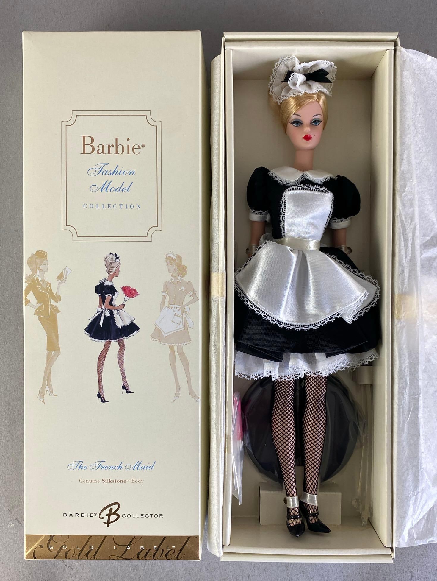 2005 Mattel Barbie Silkstone Gold Label The French Maid Fashion Doll (1 of 3)