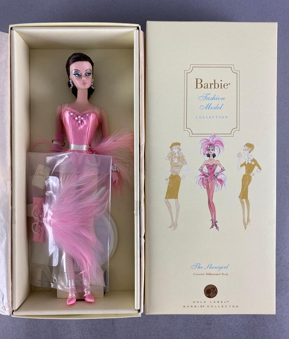 2008 Mattel Barbie LE Silkstone Gold Label The Showgirl Fashion Doll (1 of 3)