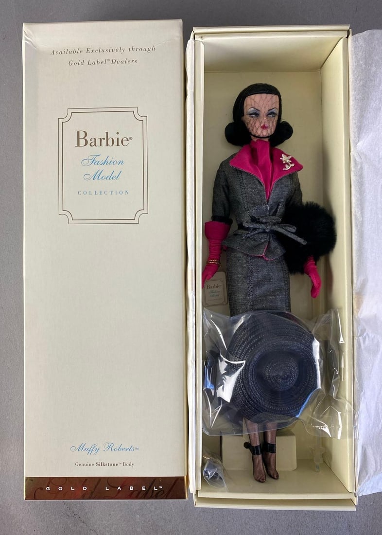 2004 Mattel Barbie LE Silkstone Gold Label Muffy Roberts Fashion Doll (1 of 3)