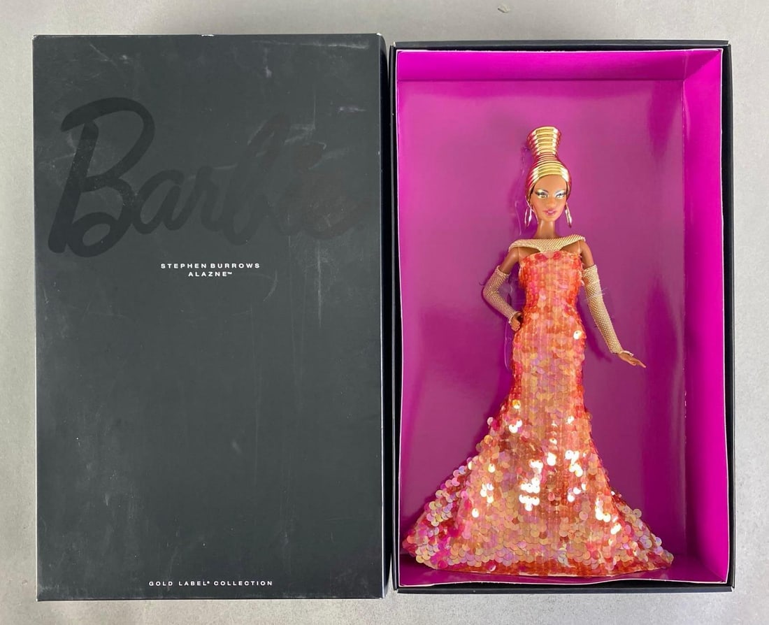 2012 Mattel Barbie Stephen Burrows Alazne Fashion Doll (1 of 3)