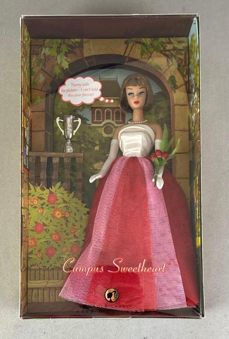 2007 Mattel Barbie Gold Label Campus Sweetheart Fashion Doll (1 of 3)