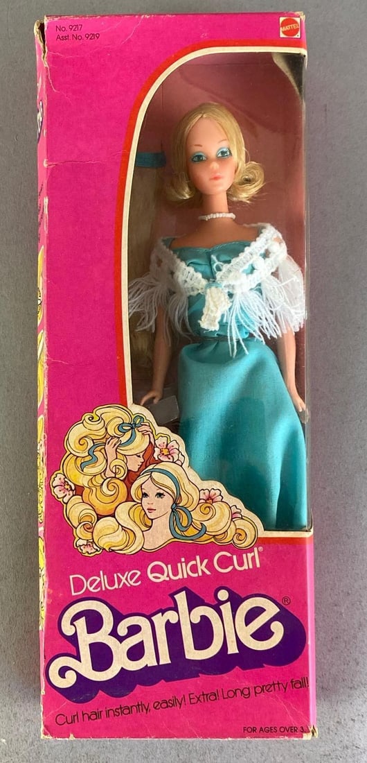 1975 Mattel Barbie Deluxe Quick Curl Fashion Doll (1 of 2)