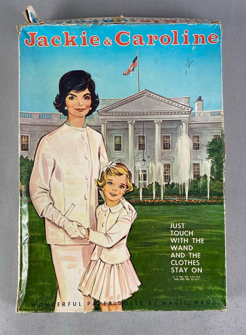 Magic/Wand Jackie and Caroline Paper Fashion Dolls (1 of 2)