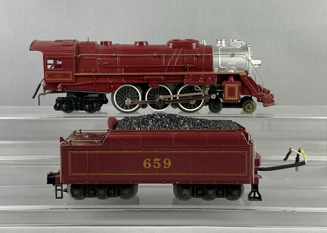 Lionel Trains O Gauge 464 Hudson Steam Locomotive and Tender (1 of 2)