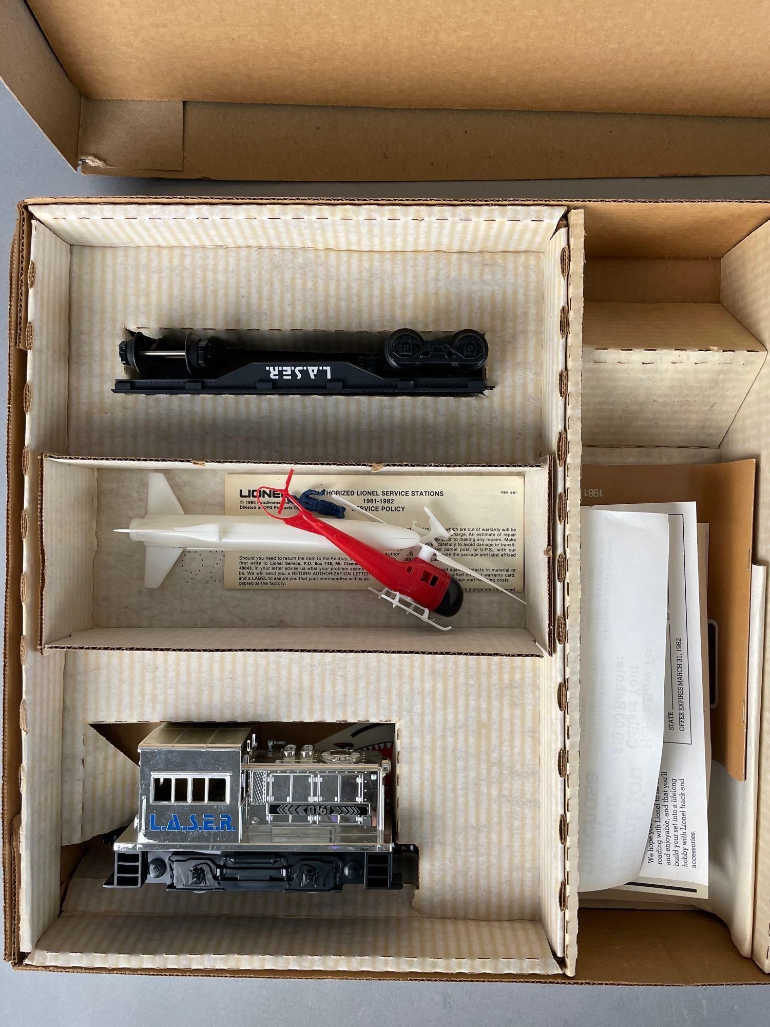 Incomplete Lionel O Scale L.A.S.E.R. Train Set - 2