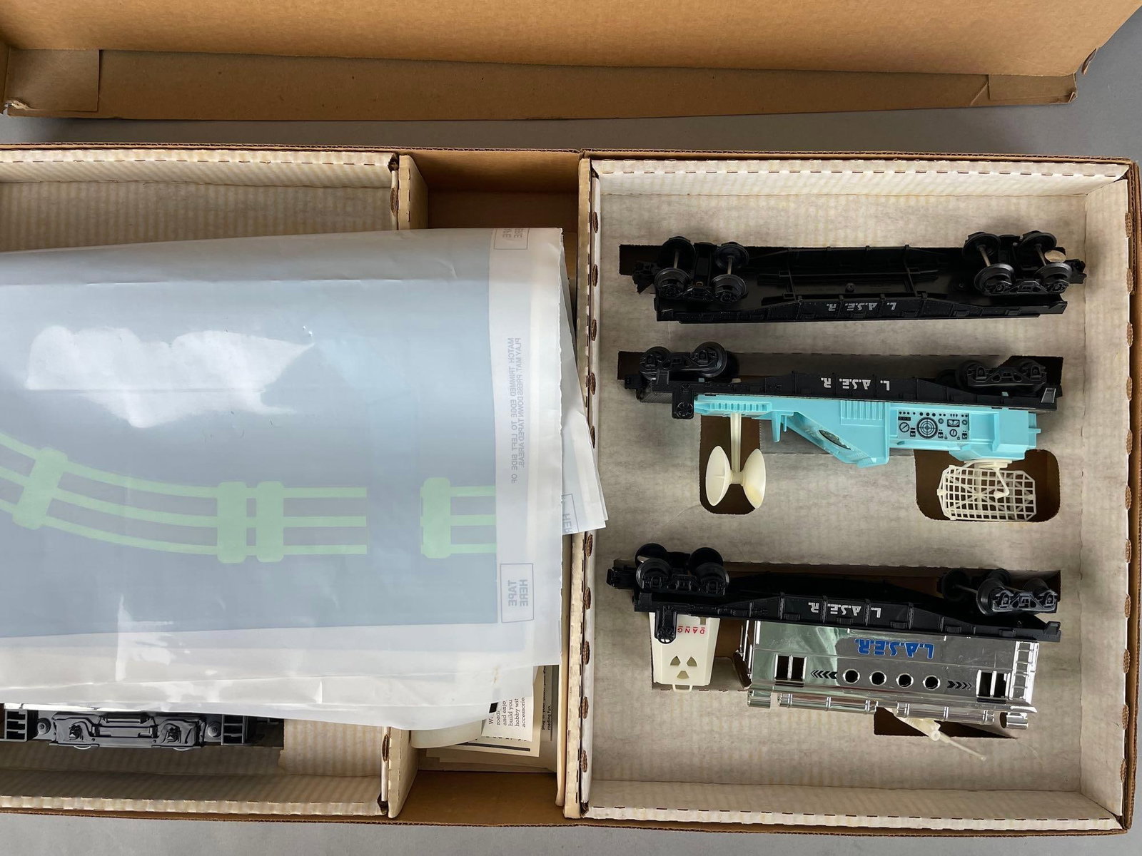 Incomplete Lionel O Scale L.A.S.E.R. Train Set - 3