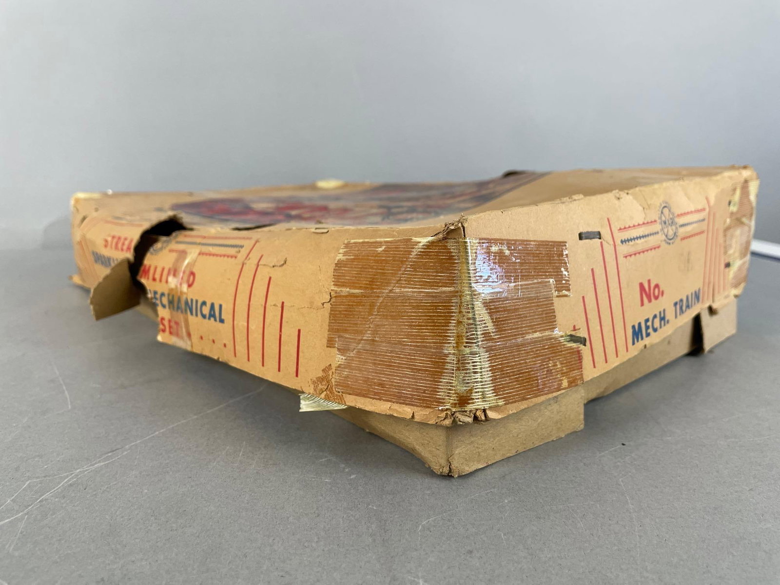 Marx O Scale Wind-Up Tin Litho Streamlined Train Set - 3