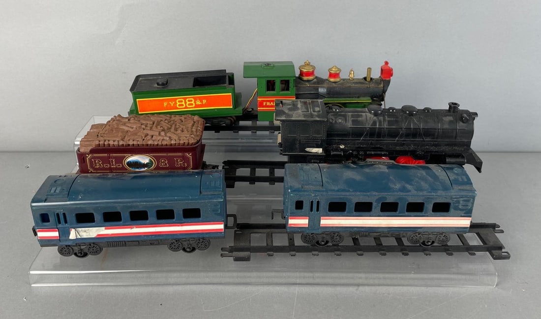 Group of Assorted Locomotives and Train Cars (1 of 4)
