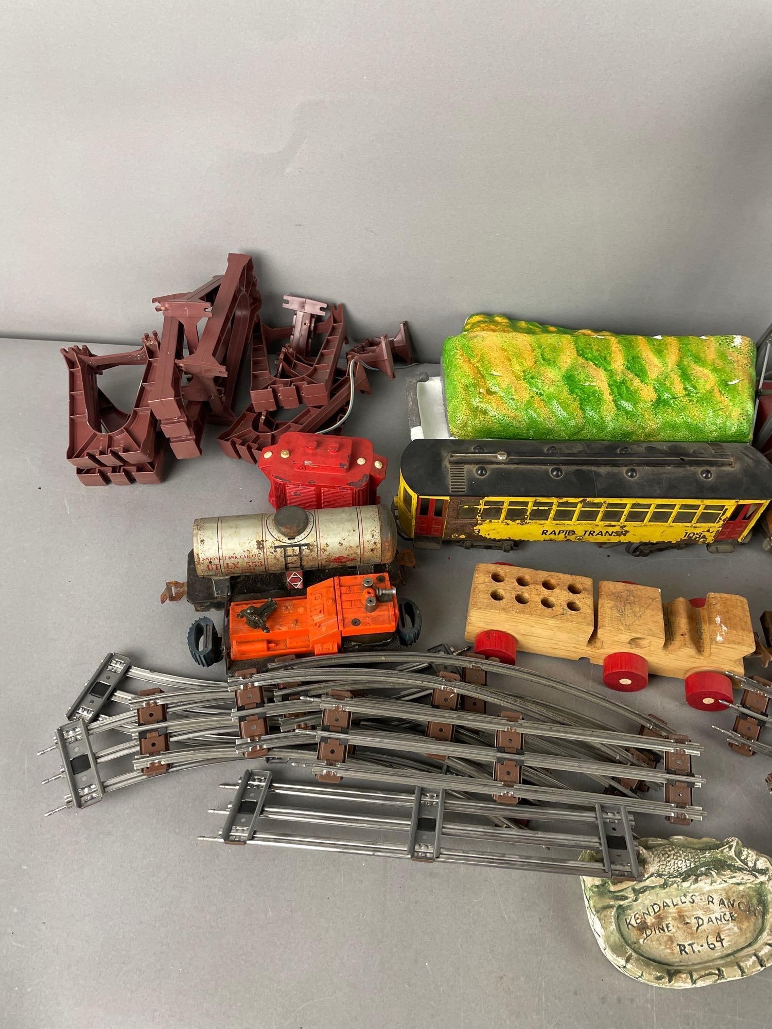 Group of Assorted O Scale Train Items - 2
