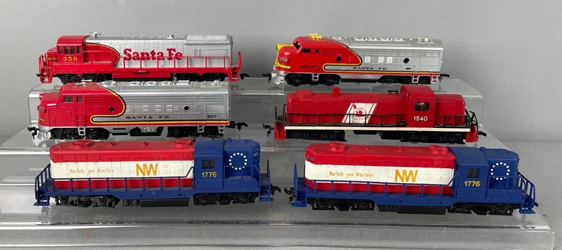 Group of HO Scale Diesel Locomotive Engines (1 of 3)