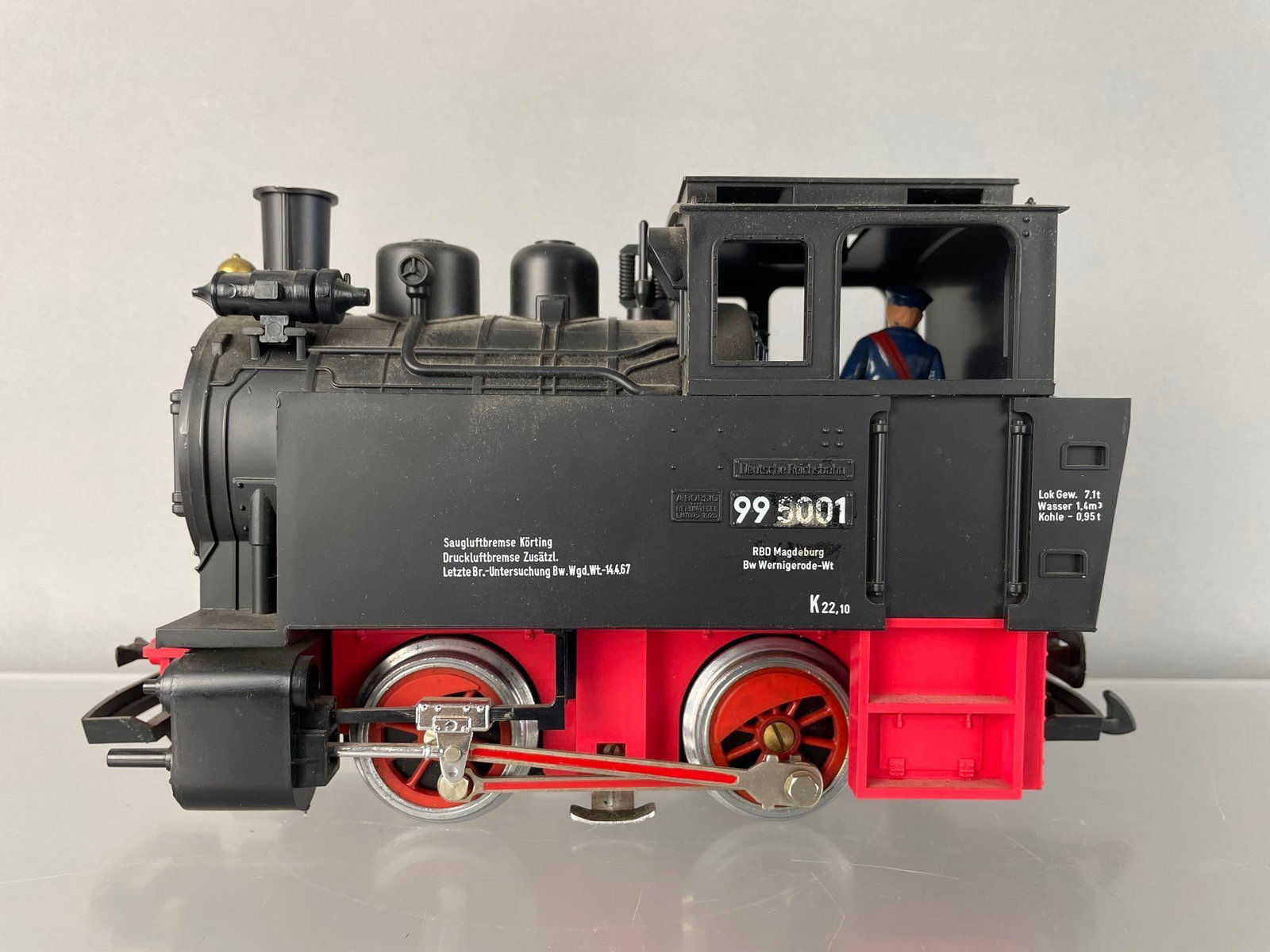 Lehmann G Scale German Class 99 Steam Engine - 3
