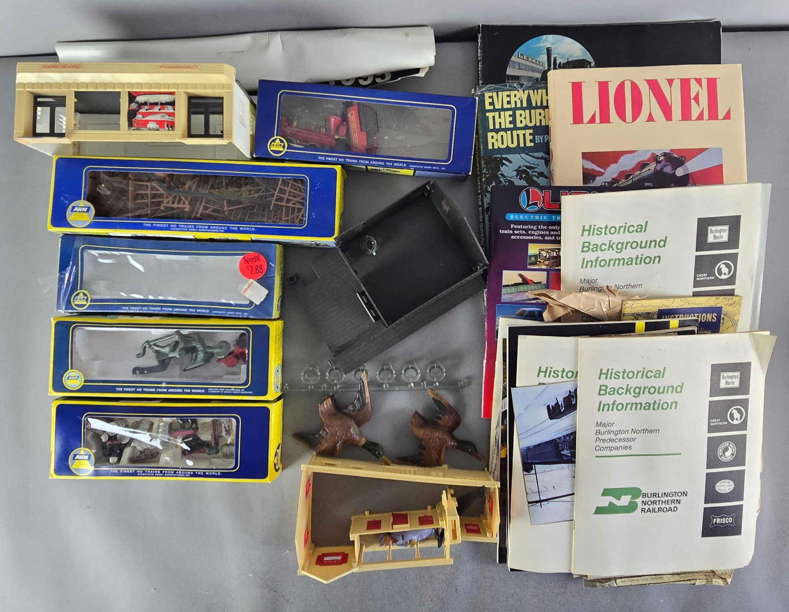 Group of Assorted Model Train Items and More (1 of 3)