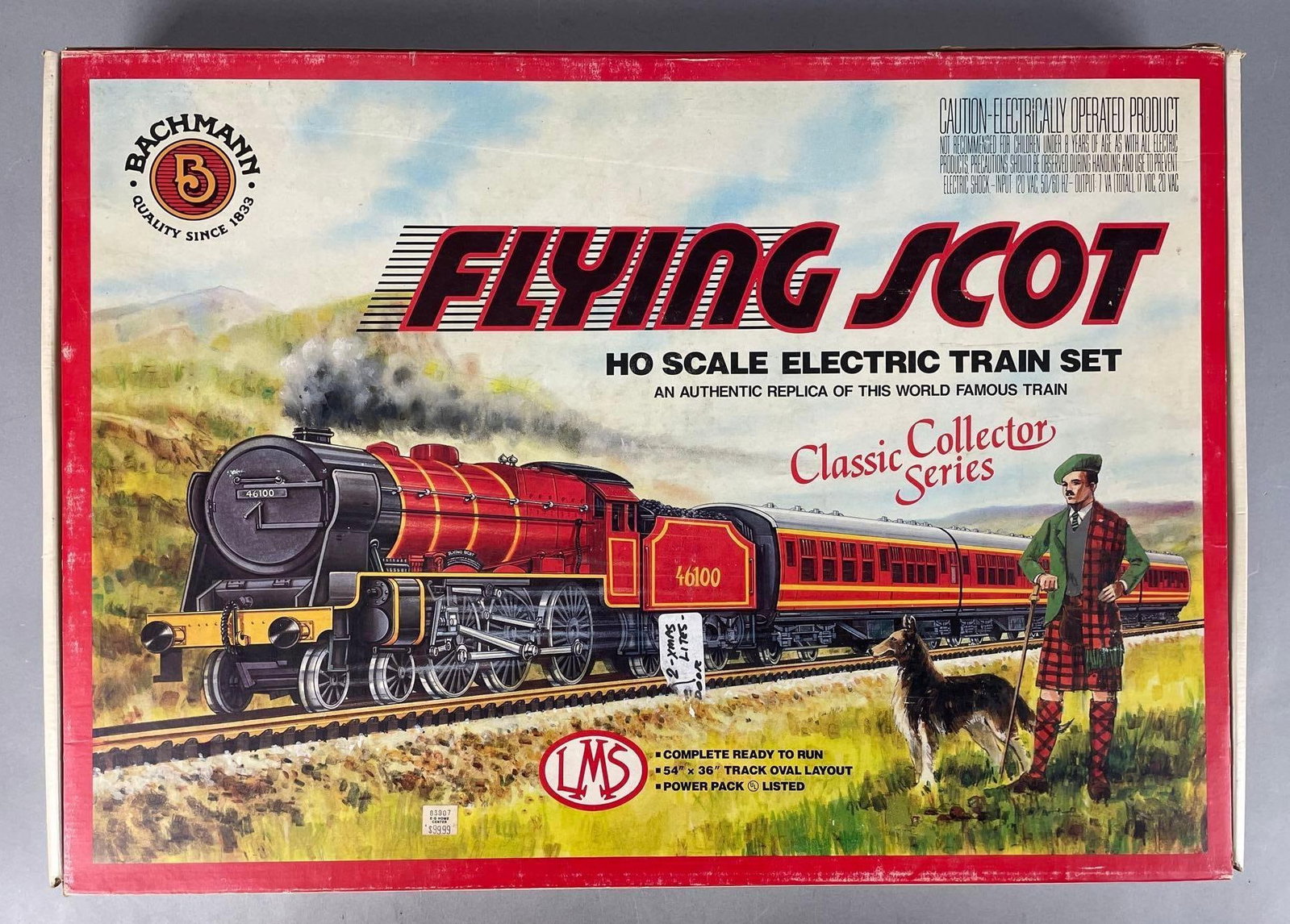 Group of Bachmann Flying Scot HO Scale Electric Train Cars (1 of 3)