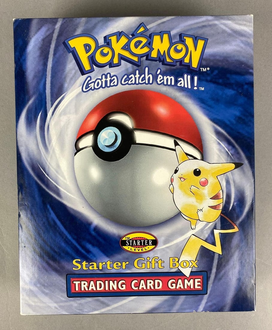 Empty 1999 WOTC Pokémon Base Set Starter Gift Box (1 of 4)