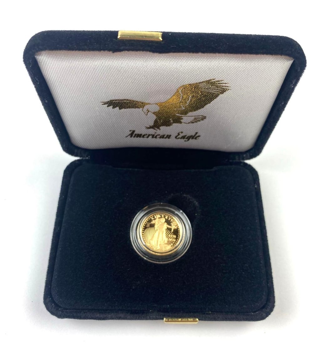 RARE 1776-2026 PROOF United State Mint $5 American Eagle 1/10 Oz Fine Gold 250 Year Coin: 2026 $5 American Eagle 1/10 Oz Fine Gold 250 Year Coin. 1776-2026COA Included.