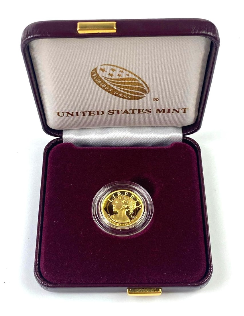 2018 Untied State Mint $10 American Eagle 1/10 Oz Fine Gold Round: 2018 Untied State Mint $10 American Eagle 1/10 Oz Fine Gold Round