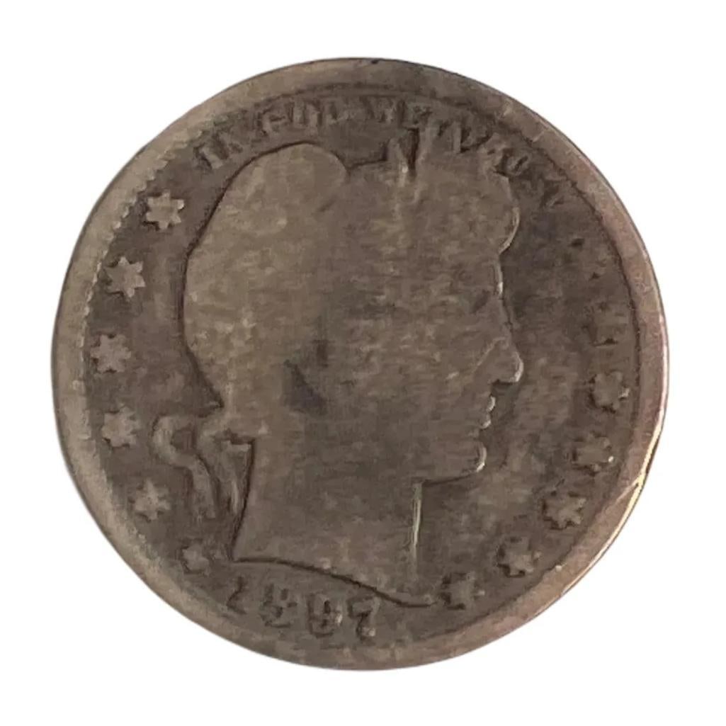 1897 S Barber Quarter (1 of 2)