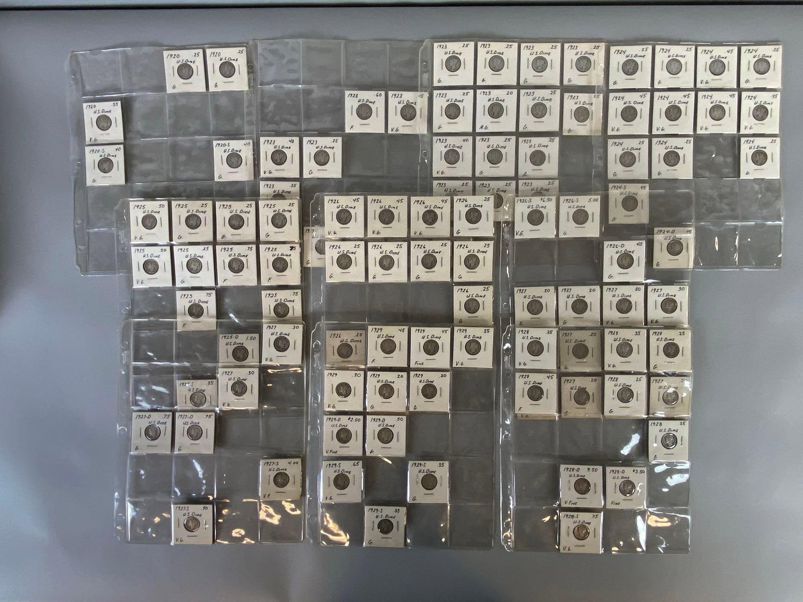 Group of 100+ Mercury Dimes (1 of 4)