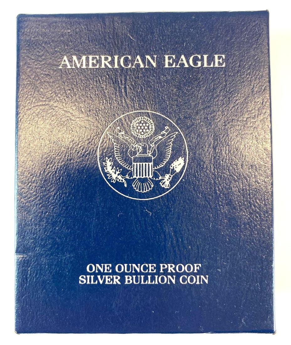 2004 American Eagle One Ounce Proof Silver Bullion Coin: With COA